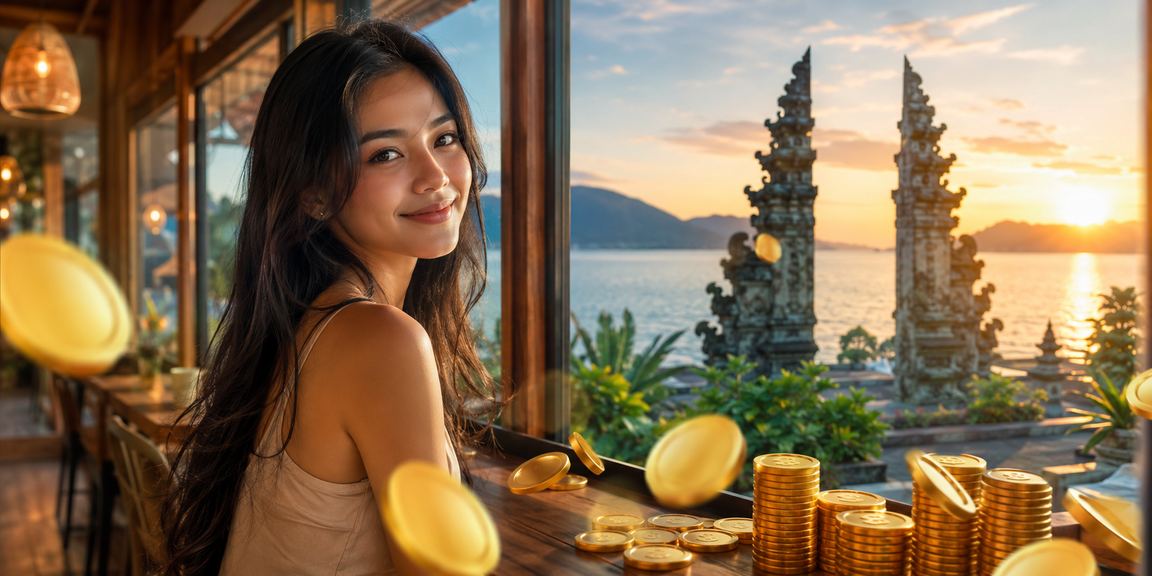Pengguna menikmati casino online goaloo28 sambil minum kopi menunggu pertandingan